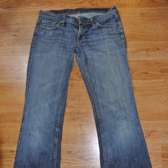 FLAWED Citizens Of Humanity 065 Naomi Flair Low - Picture 6 of 8